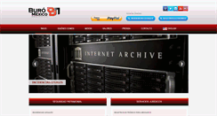 Desktop Screenshot of buromexico.com